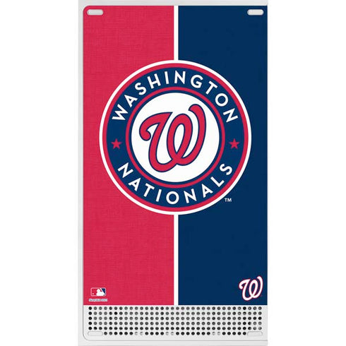 MLB Washington Nationals Split Xbox Series S Console Skin